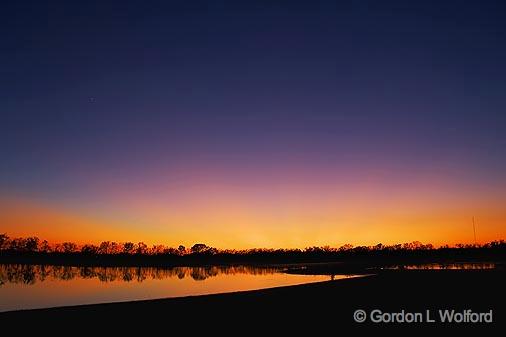 Sunset At Poche's_26358.jpg - Photographed near Breaux Bridge, Louisiana, USA. 